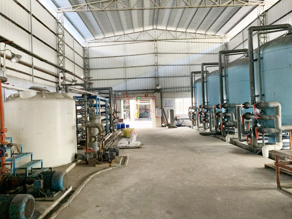 梅州某某紙業(yè)80m3ph除鹽水系統(tǒng)現(xiàn)場(chǎng)圖片